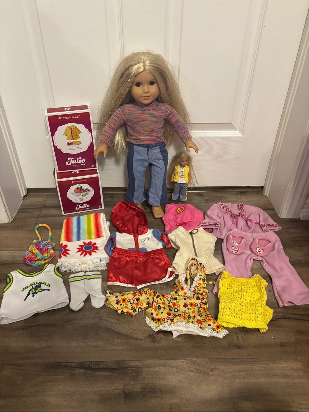 American Girl Doll Julie Albright Lot
